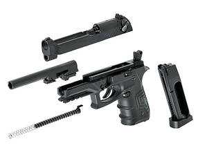 HG-173 Full Auto CO2 Metal - Black [HFC] (для страйкболу), фото 4