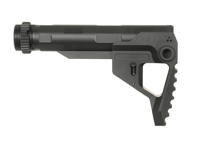 Алюмінієвий приклад PDW - Black [KUBLAI] (для страйкболу)