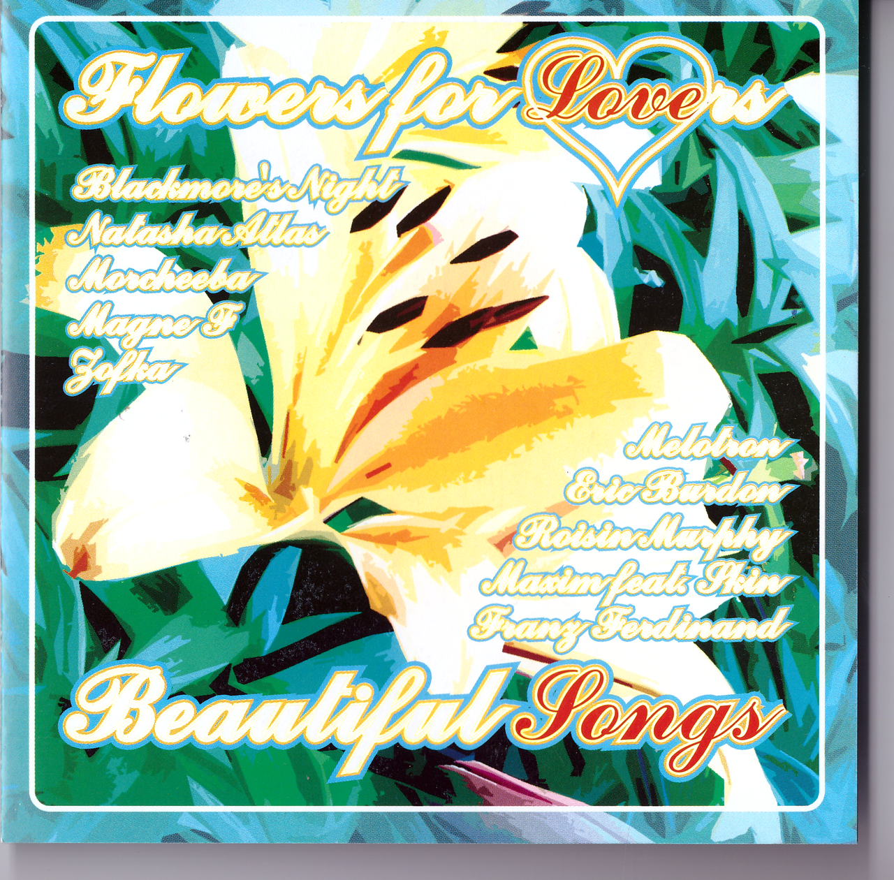 CD-диск Various Flowers for Lovers - Beautiful Songs