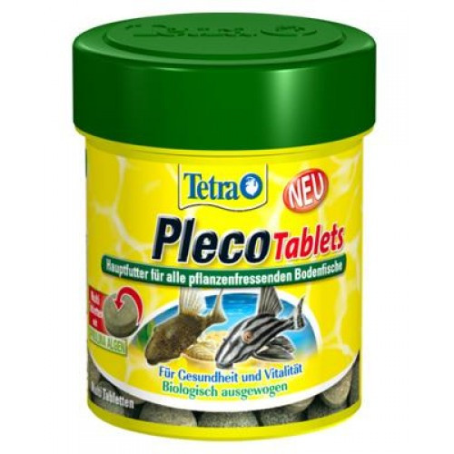 Tetra Pleco Tablets — з високим вмістом спіруліни, 120 таб