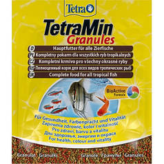 TetraMin Granules - основний корм для всіх видів риб, 15 гр