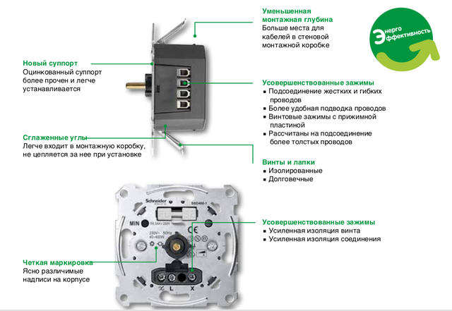 Перехресний вимикач Merten