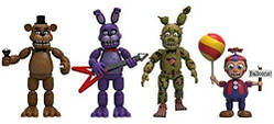 Набір фігурок П'ять ночей із Фредді Funko Five Nights at Freddy's 4 Figure Pack