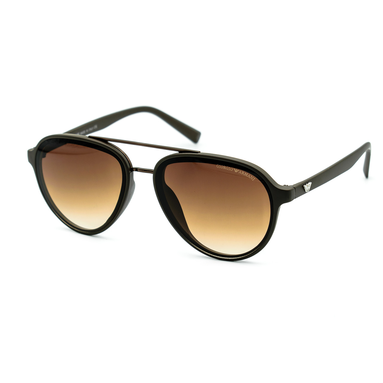 Сонцезахисні окуляри Giorgio Armani коричневі, фото 1