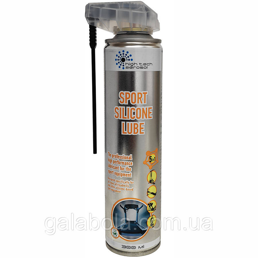 Силіконове мастило для бігових доріжок і тренажерів HTA Sport Silicone Lube 300 мл