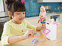 Лялька Барбі Кондитер Шеф-Кухар Блондинка Barbie Bakery Chef FHP57, фото 10