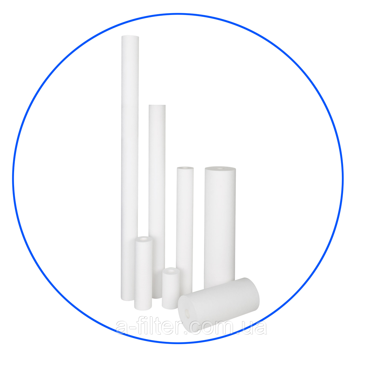 Картридж зі спін. поліпроп. для фільтрів типу 20BB, 1 мікрона - 20" x 4 1/2"., фото 1