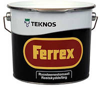 Антикоррозионная краска Ferrex Teknos серая, 1л