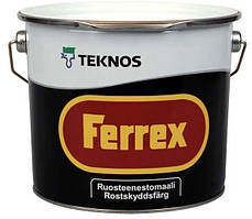 Антикорозійна фарба Ferrex Teknos сіра, 1л