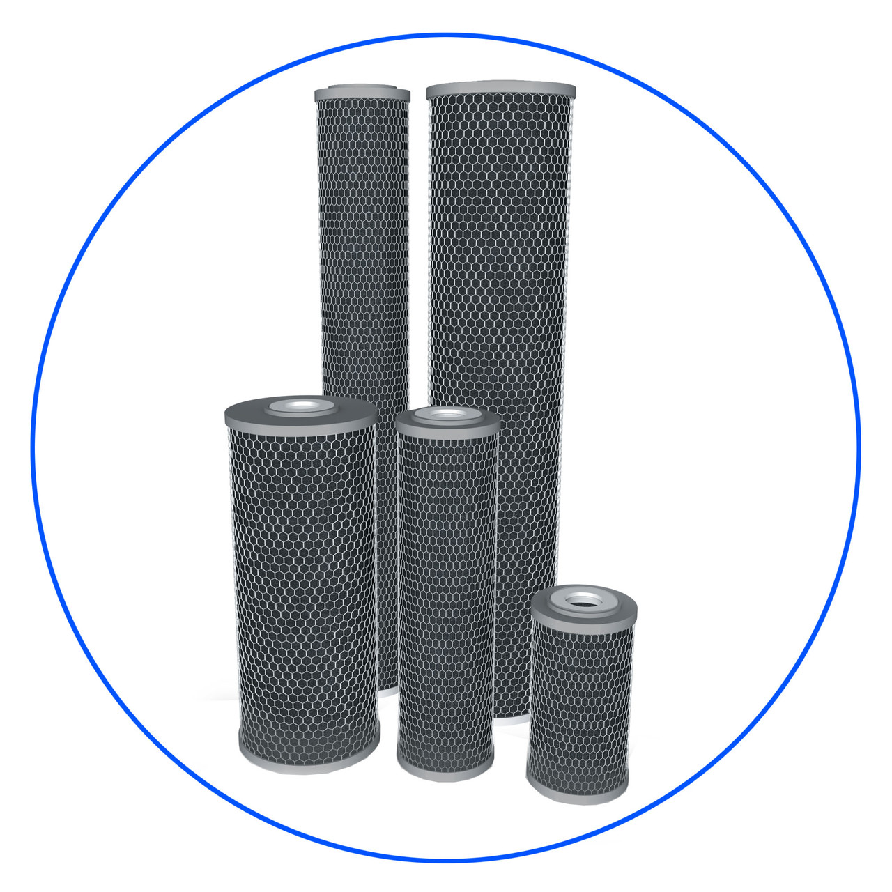 Картридж з спеченим активованим вугіллям FCCBL-S