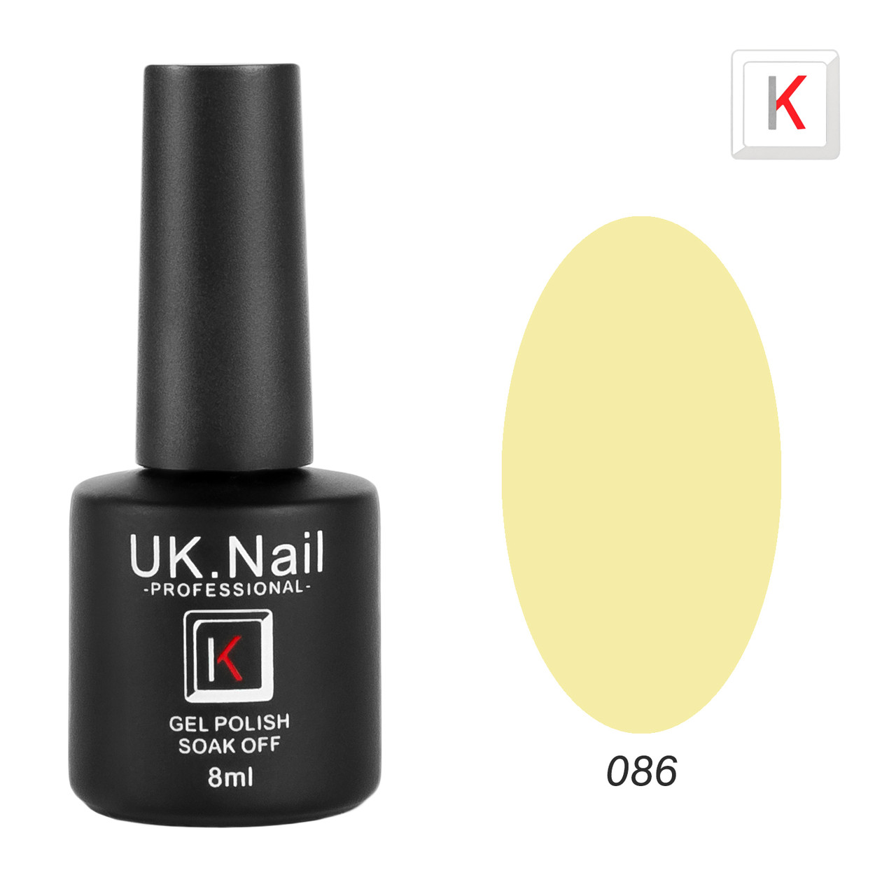 Гель-лаки UK.Nail 8 мл, №86