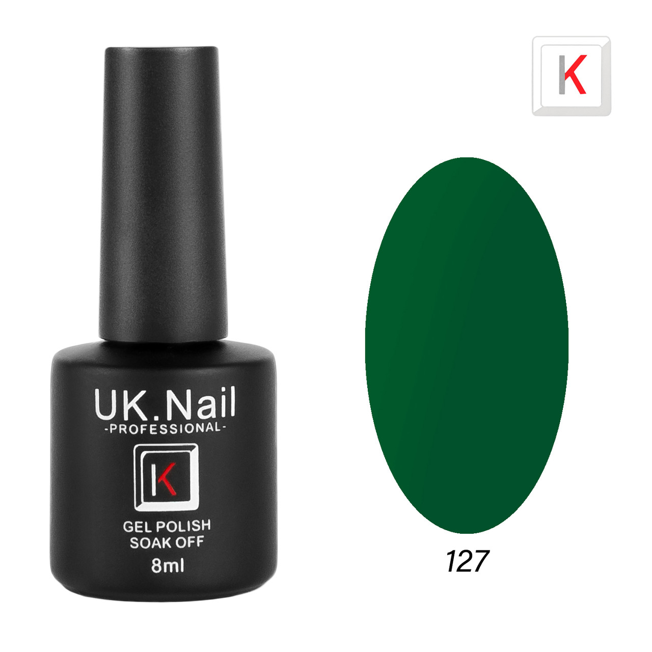 Гель-лаки UK.Nail 8 мл, №127
