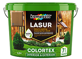 Лазур для дерева Kompozit Colortex дуб 0.9 л