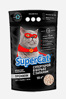 Super Cat Преміум наповнювач для туалетів 3 кг, фото 2