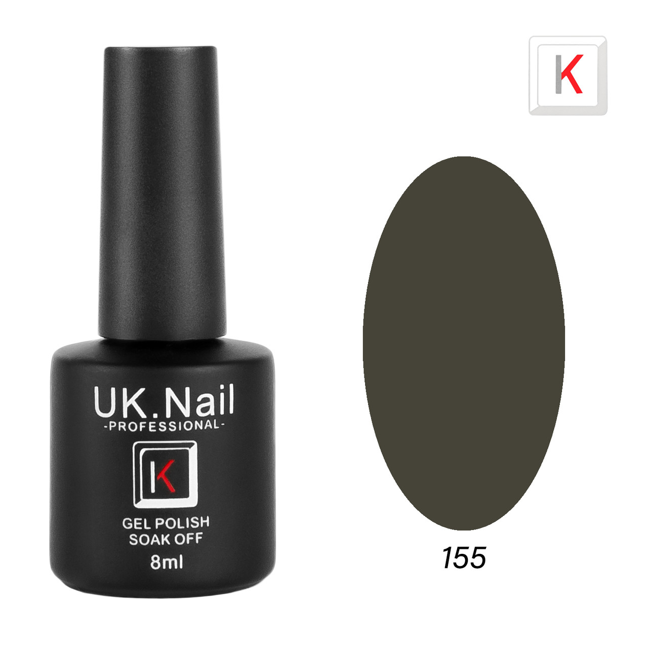 Гель-лаки UK.Nail 8 мл, №155, фото 1