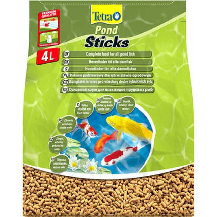Tetra Pond Sticks - для золотих рибок і коропів КОІ 4 л, фото 1