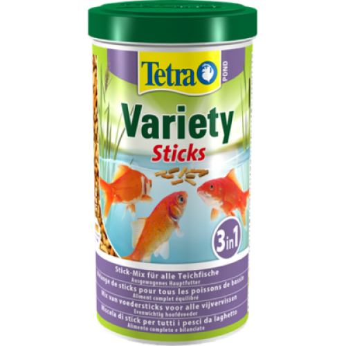 Tetra Pond Variety Sticks – кормова суміш з паличок 7 л