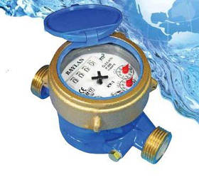 Лічильник води 3/4" KY-1 мокроход (вуличний), компактний, клас "С" (R 160) L=130mm Baylan(Туреччина)