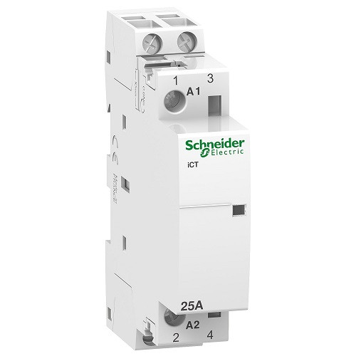 Модульний контактор Acti9 iCT 25A 2НО 230В Schneider Electric A9C22712