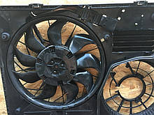 Дифузор + вентилятор 7L0959455C Volkswagen Touareg 2003-2009 р. в.