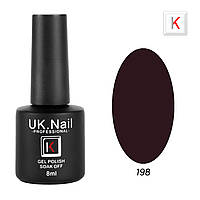 Гель-лаки UK.Nail 8 мл, №198