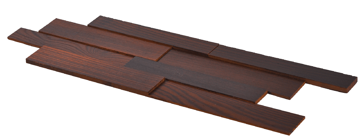 Настінна панель Brick Ясен Thermo Wood 0.55м2, фото 1