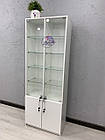Шафа-вітрина зі скляними поличками, шафа в салон краси, фото 3