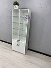 Шафа-вітрина зі скляними поличками, шафа в салон краси, фото 6