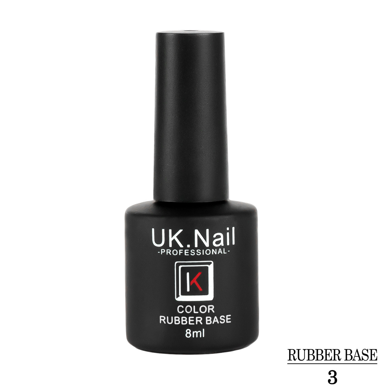 База для нігтів UK.Nail Color Rubber Base№3 (кольорова база) 8 мл. - фото 3 - id-p935958381