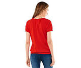 Красива футболка-блуза з вишивкою бавовна, від тсм Чібо (Tchibo), Німеччина, розмір 42-46, фото 2