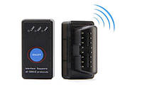 Диагностический OBD2 сканер ELM327 mini Bluetooth 4.0 v1.5 чип PIC18F25K80 с кнопкой