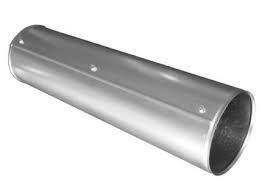 Кожух d 38(40)мм з оцинкованої сталі 0.5 м для труб з базальтової або каучукової теплоізоляцією