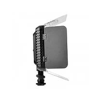 Накамерне та студійне світло зі шторками (біколорний) Alitek LED-330A + АБ + ЗП + ДК, фото 5