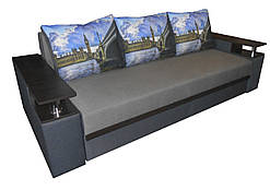 Розкладний диван-оврокнижка на ламелі Марсель