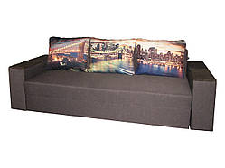 Диван-оврокнижка на ламелі Люкс