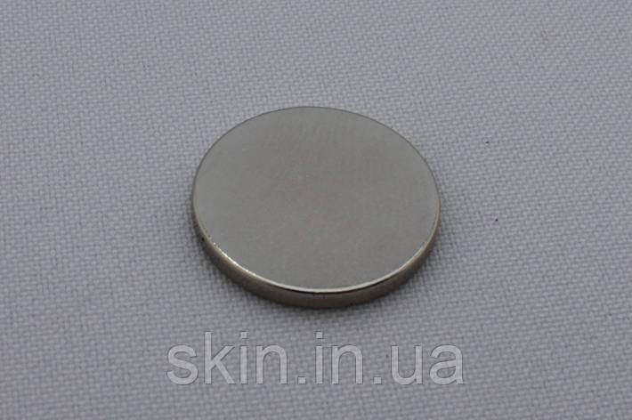 Кнопка магнітна потайна, діаметр - 20 мм, товщина - 1.5 мм, артикул СК 5066, фото 2