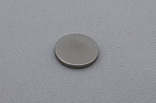 Кнопка магнітна потайна, діаметр - 15 мм, товщина - 1.5 мм, артикул СК 5239