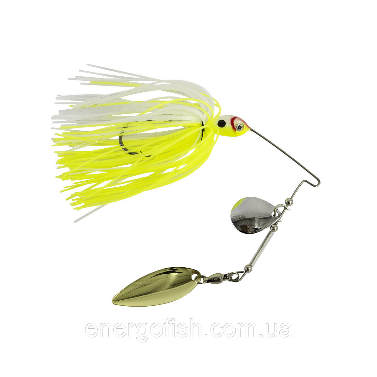 Spinner Bait Wizard 10г Yellow-White, фото 1