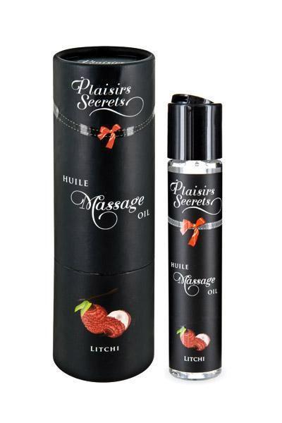 Масажне масло з афродизіаками Plaisirs Secrets Litchi 59 мл, фото 1