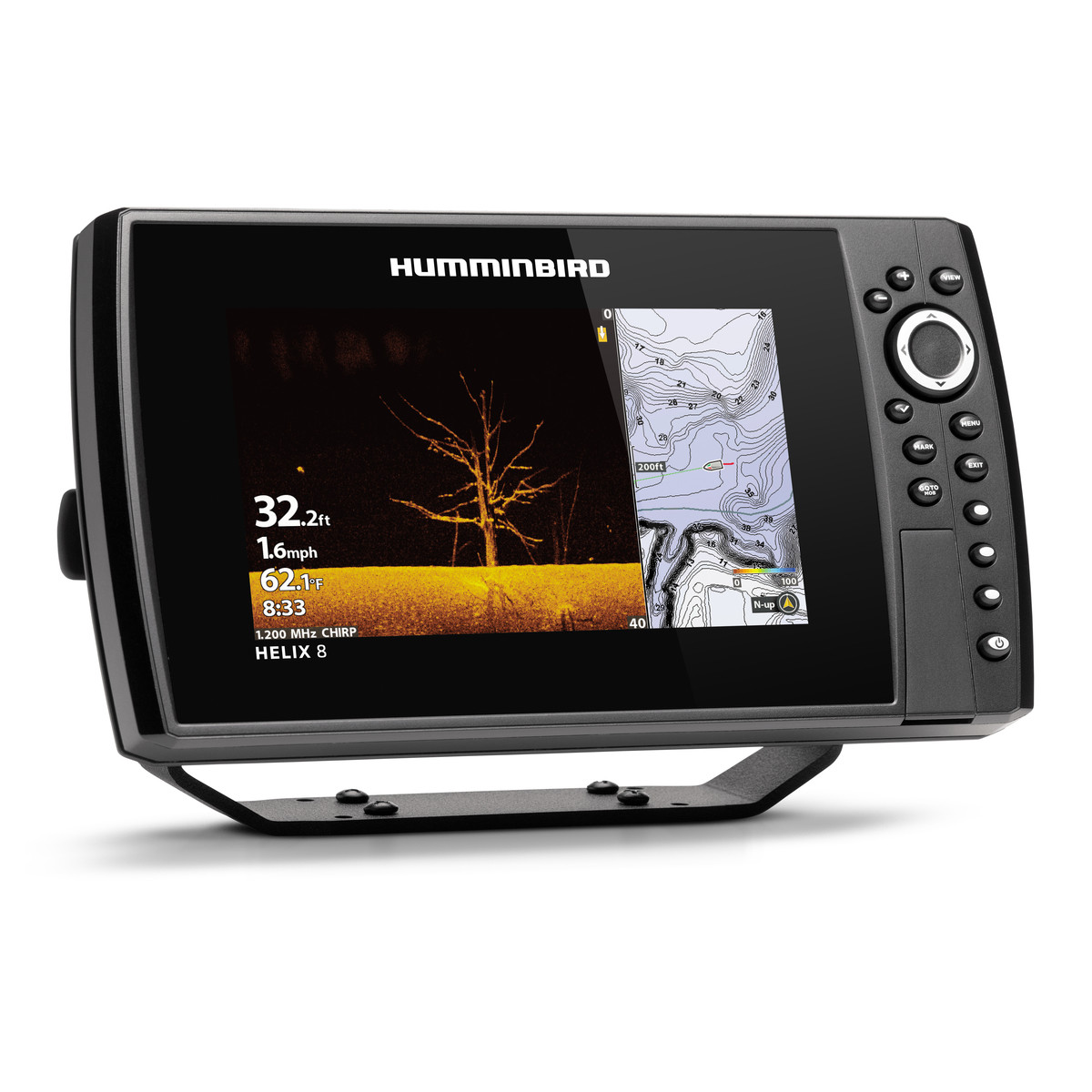 Ехолот Humminbird HELIX 8 CHIRP MEGA SI+ GPS G3N