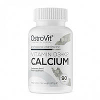 Кальций+Д3+К2 Ostrovit Vitamin D3+K2 Calcium 90 таб.