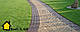 Тротуарна плитка Авеню "Бруківка" Оливка 200х200, 40мм, фото 5