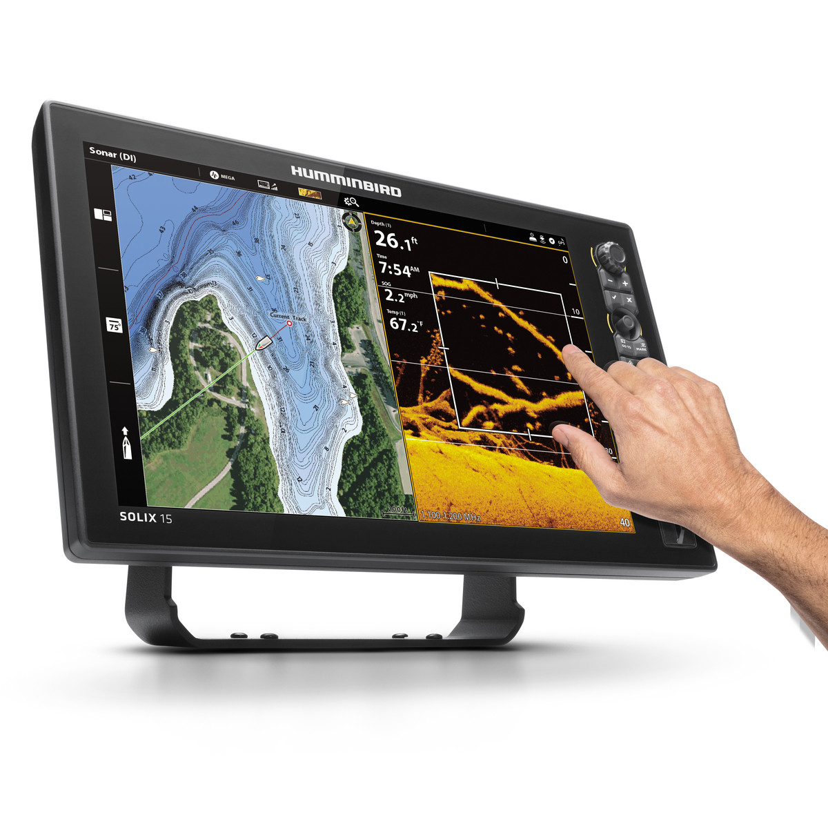 Ехолот Humminbird SOLIX 15 CHIRP MEGA SI+ G2
