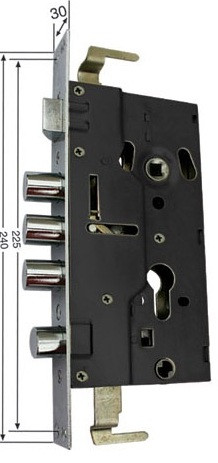 Дверной Замок для Китайской Двери Нижний Правый HY-A18-4 (10-43 ...