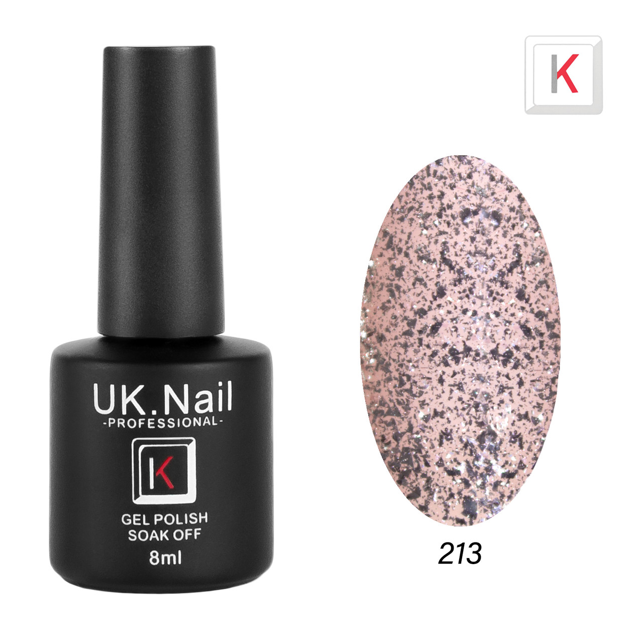 Гель-лаки UK.Nail 8 мл №213