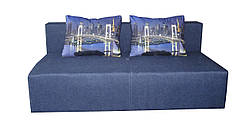 Диван-оврокнижка на пружинному блоці Ньюс