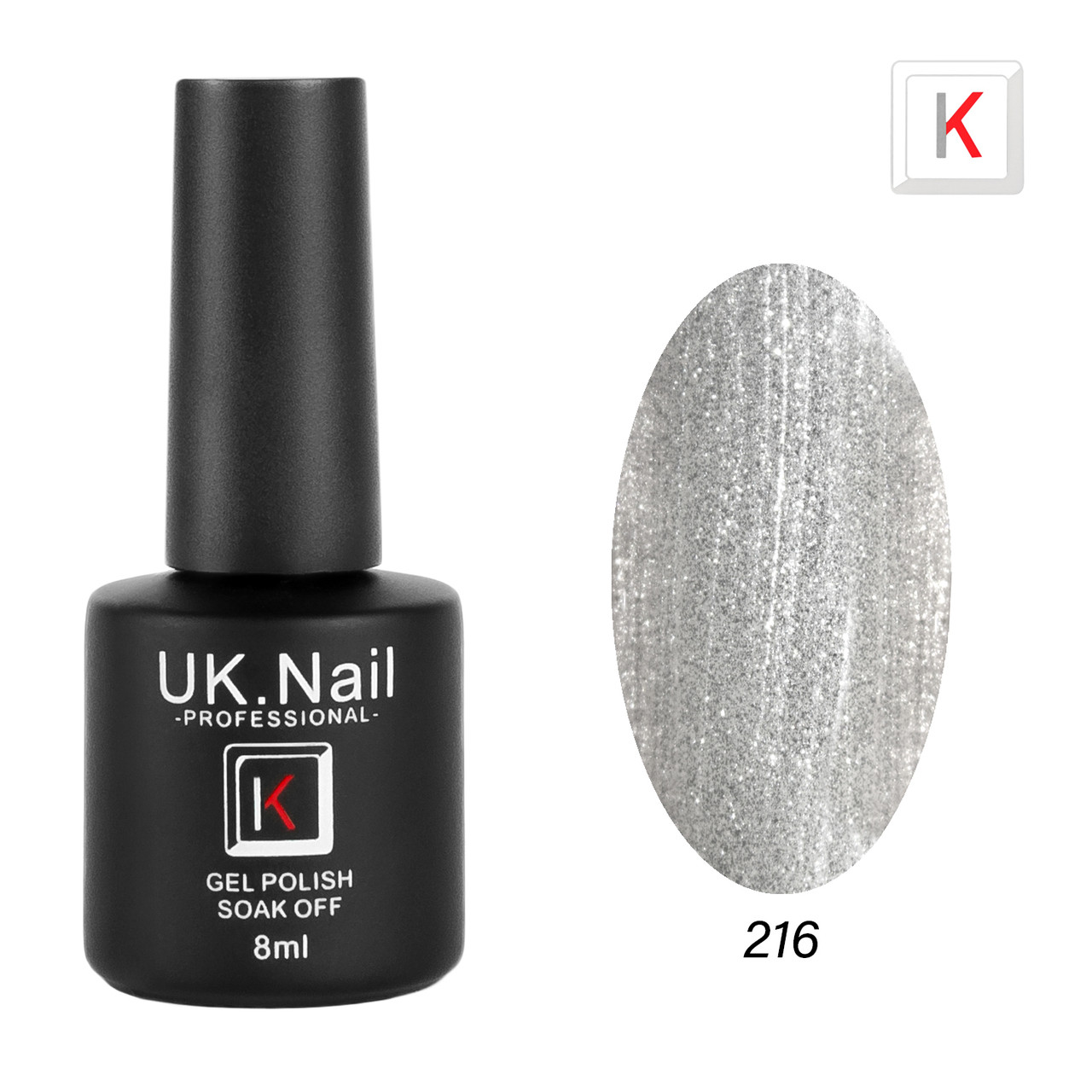 Гель-лаки UK.Nail 8 мл №216