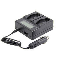 Зарядний пристрій для Canon LP-E4/LP-E19 Alitek LCD Dual Smart