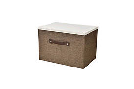 Короб складаний із пластиковою кришкою Handy Home 33x23x22 см EH-01L