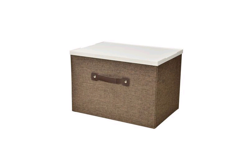 Короб складаний із пластиковою кришкою Handy Home 33x23x22 см EH-01L